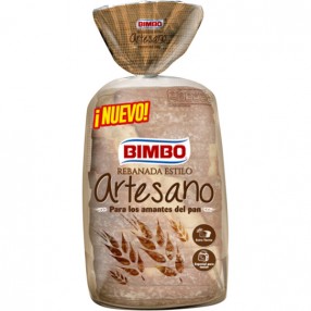 BIMBO Artesano pan de molde bolsa 550 grs
